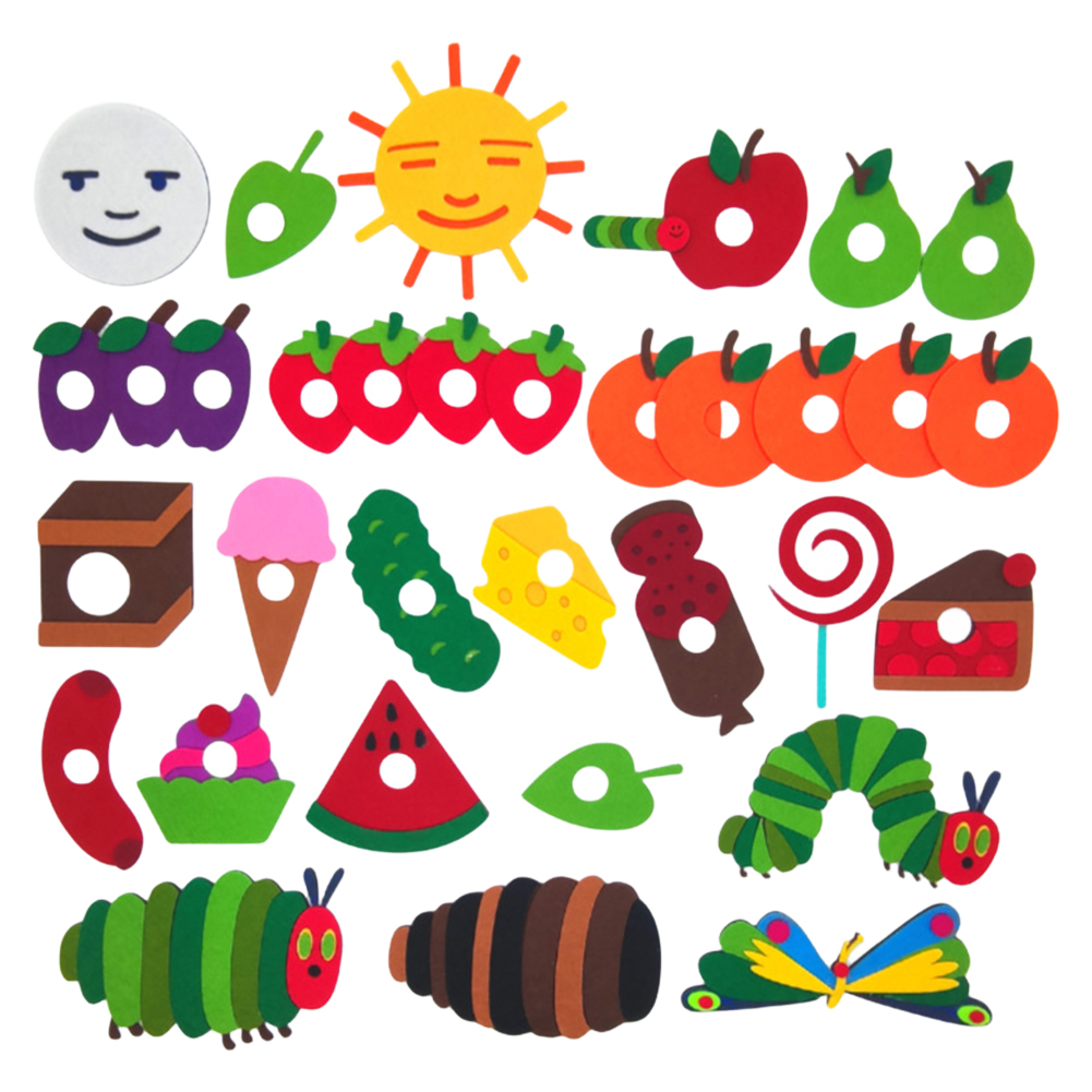 Art Craft For Preschool - Hungry Caterpillar Toy English Picture Books