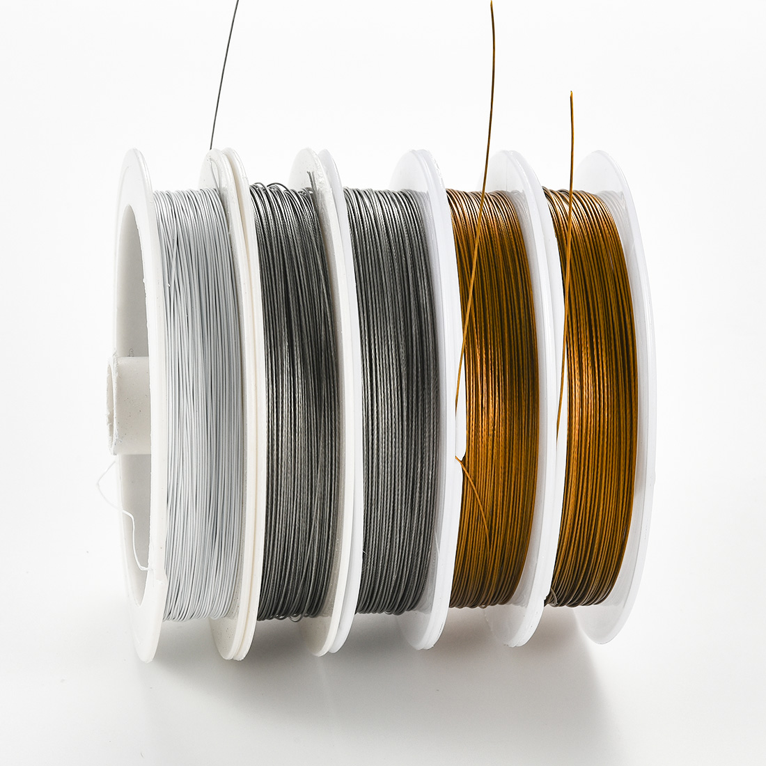 Art Craft Wire - 30M/Roll Stainless Steel Beading Wire 0.38/0.45MM