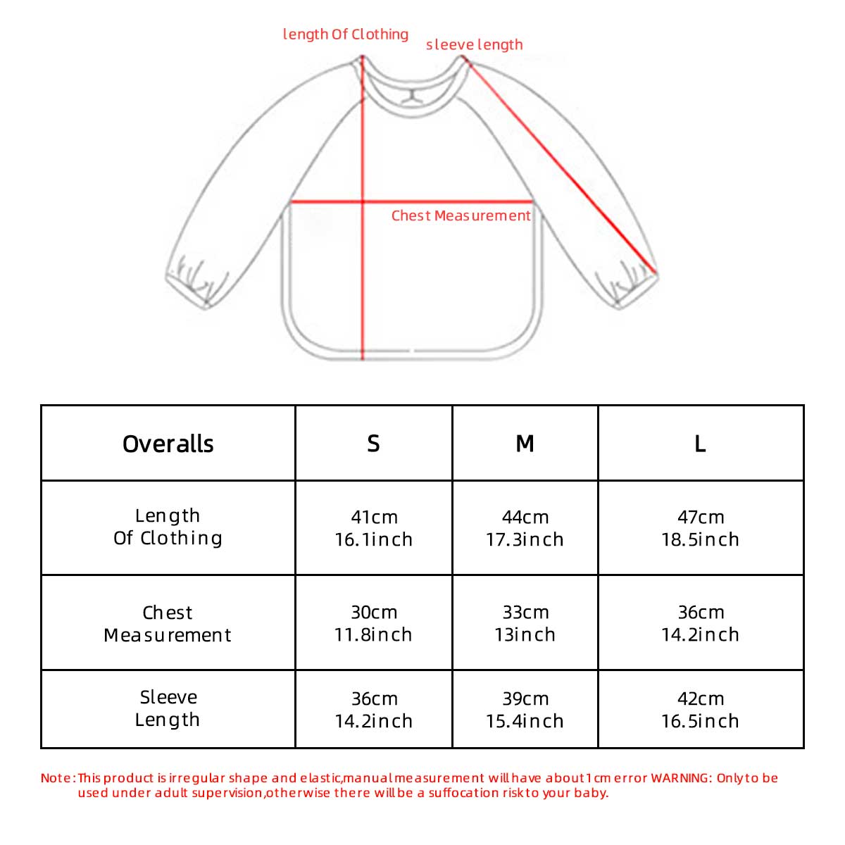 Kids Baby Long Sleeved PU Bibs - Art Craft For 3 Year Old review and price