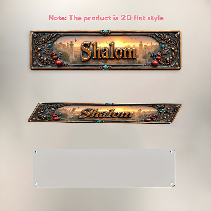 CIFBUY Vintage Shalom Hebrew A - Art & Craft Of Problem Solving review and price