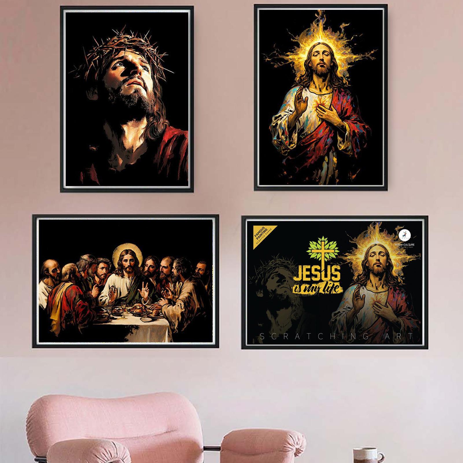 Scratch Book Jesus Scratch Pai - Art Craft For 3 Year Old review and price
