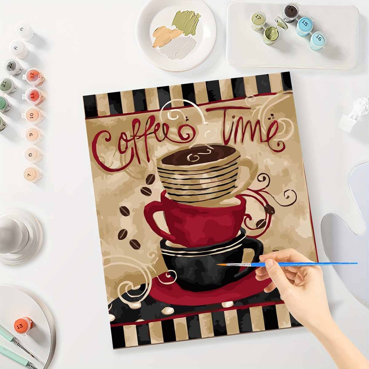 Paint By Numbers Kit for Adult - Art Craft Letter A review and price