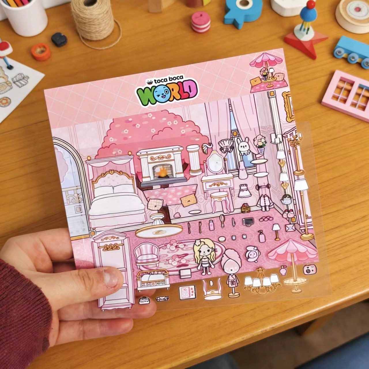 Pink Sakura Tree Hotel Room DI - Art Craft For 3 Year Old review and price
