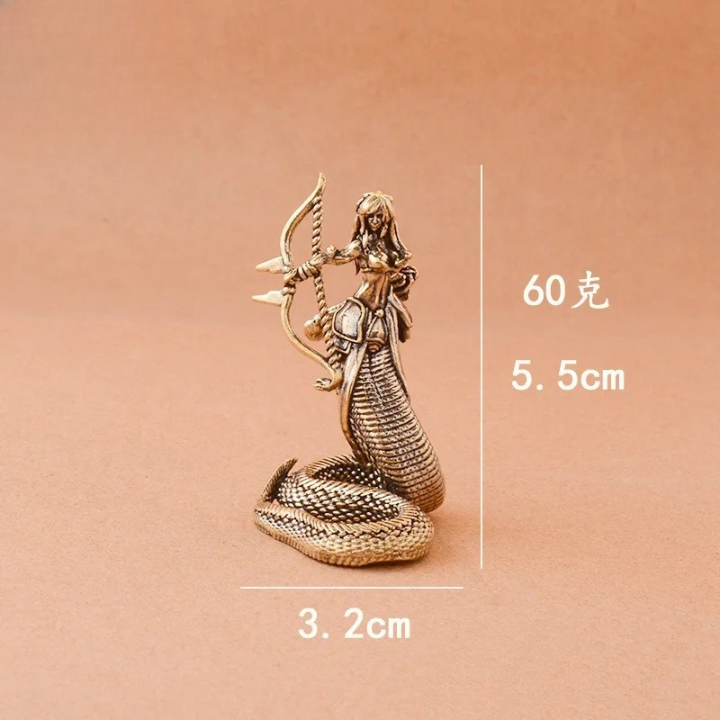 1pcs  Brass Medusa Ornaments A - Tv Art And Craft review and price