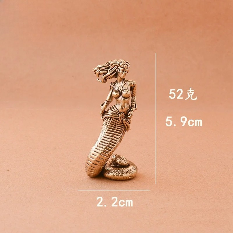 1pcs  Brass Medusa Ornaments A - Tv Art And Craft review and price