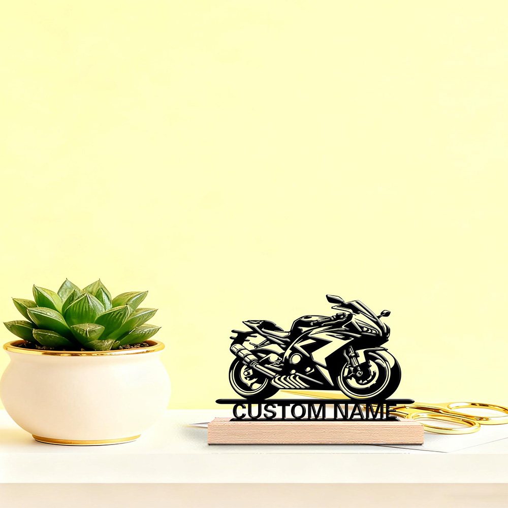 1pc Abstract cool motorcycle C - Art Craft Letter A review and price
