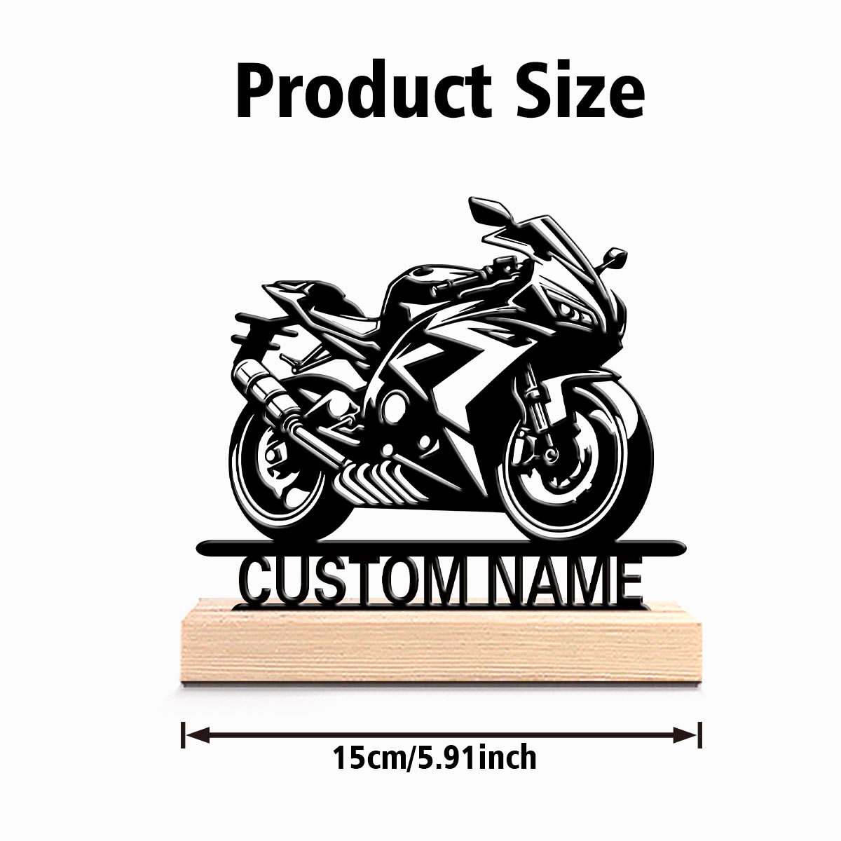1pc Abstract cool motorcycle C - Art Craft Letter A review and price