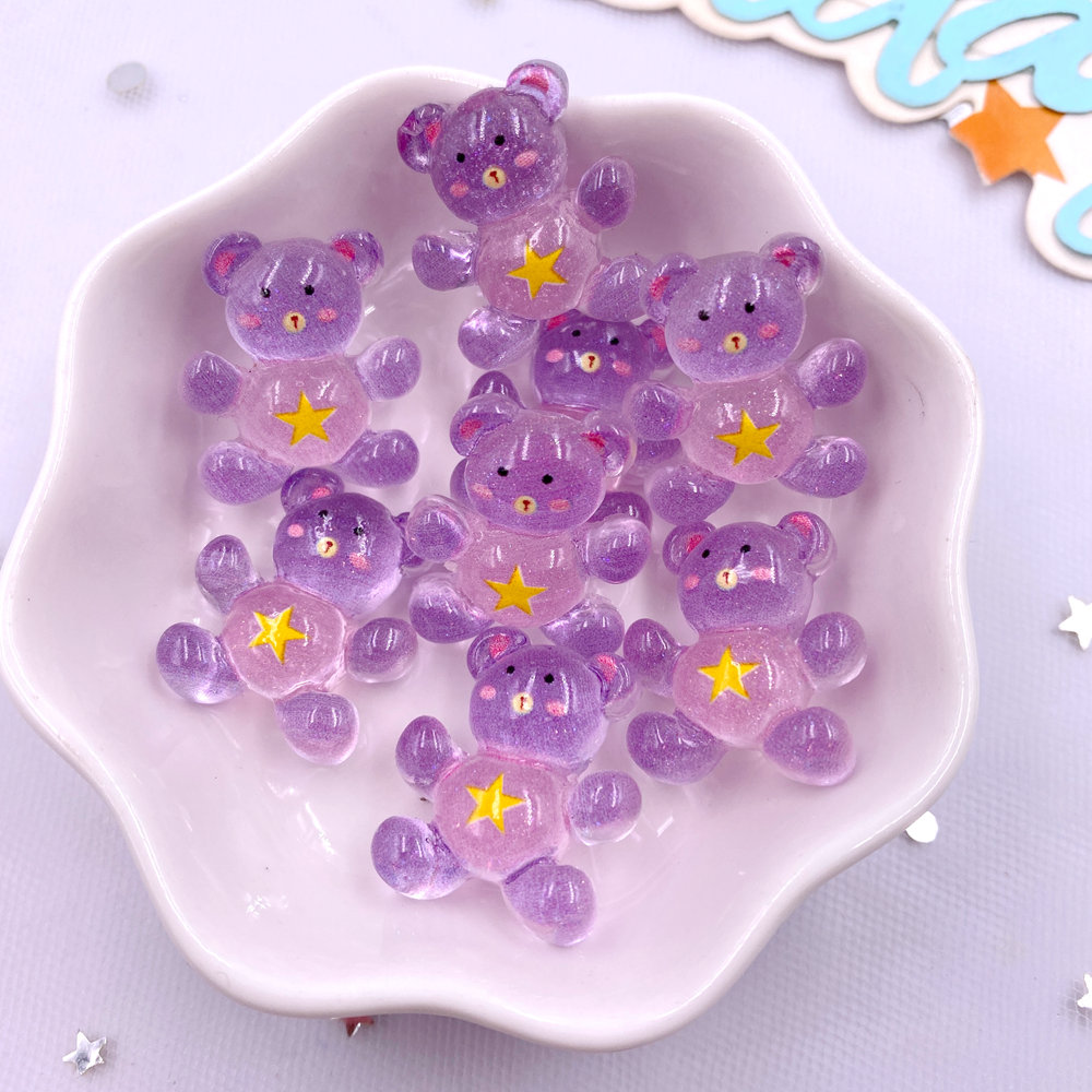 20Pcs Resin Glitter Kawaii Col - Tv Art And Craft review and price