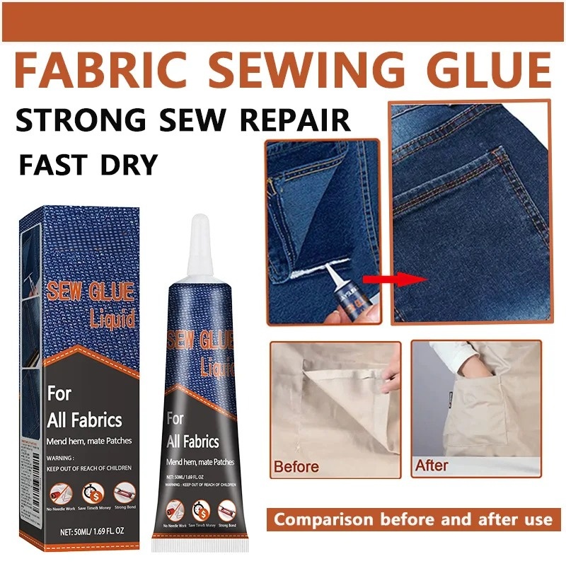 50ml Fabric Sewing Glue Fast D - Leather Tooling Kit review and price