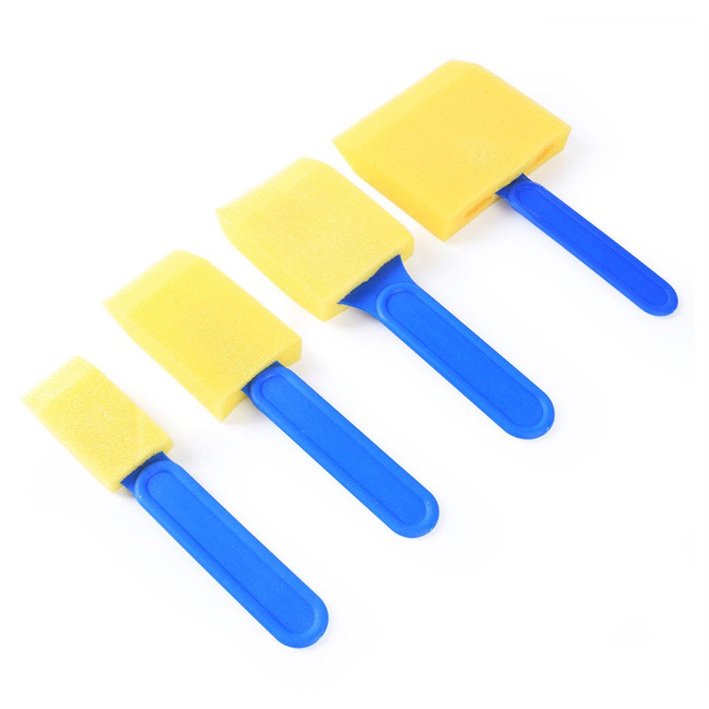 12Pcs Art Painting Sponge Brus - Art Craft For Preschool review and price