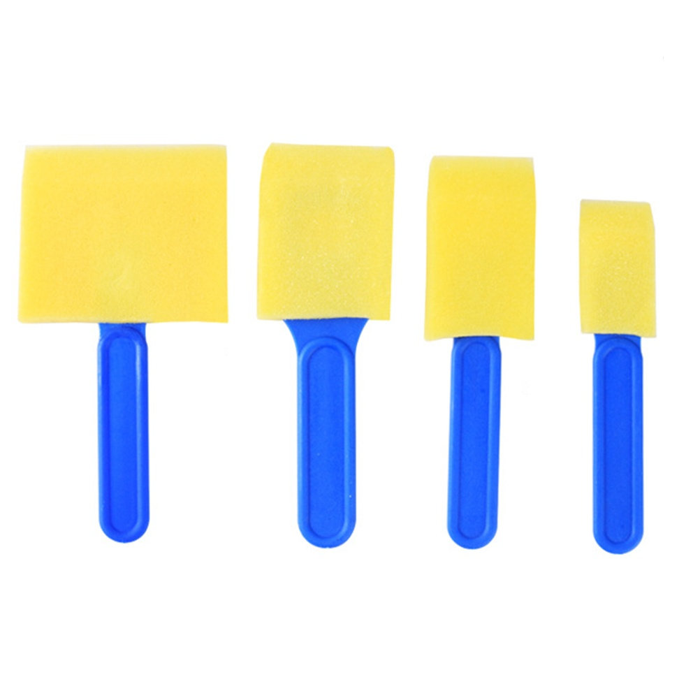 12Pcs Art Painting Sponge Brus - Art Craft For Preschool review and price