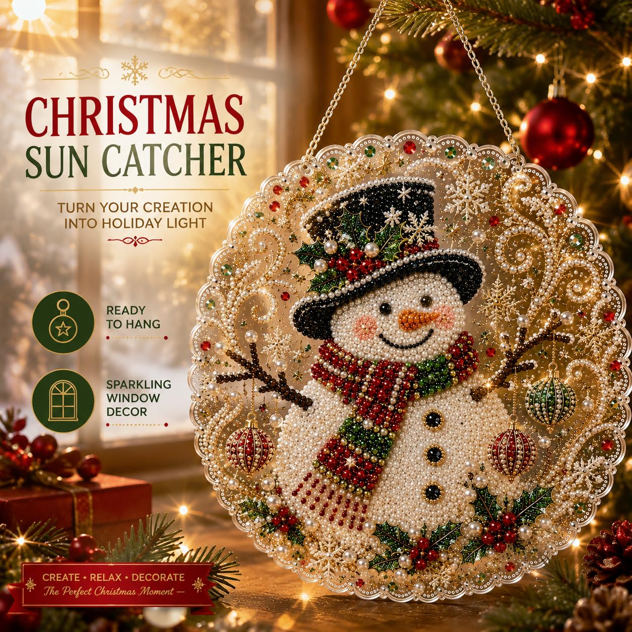DIY Christmas Pearl Art Diamon - Art Craft Things review and price