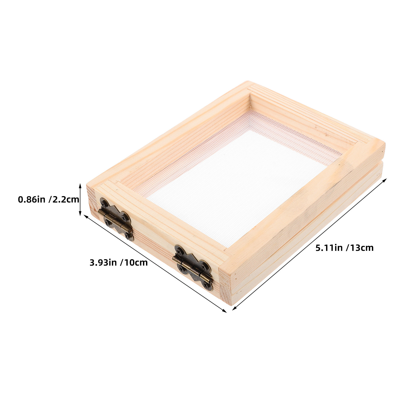 4Pcs Wooden Deckle Mold Frame  - Art Craft For Preschool review and price