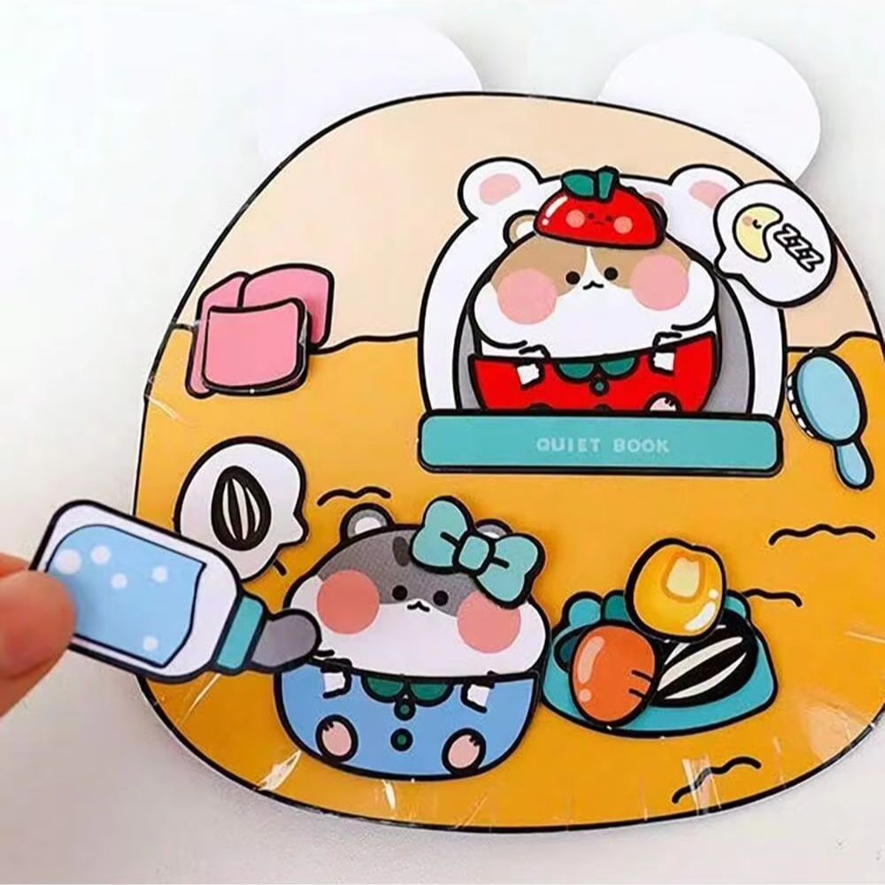Hamster Keeper Theme DIY Quiet - Art Craft For 3 Year Old review and price