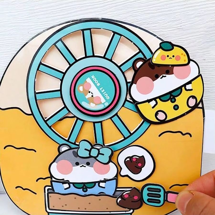 Hamster Keeper Theme DIY Quiet - Art Craft For 3 Year Old review and price