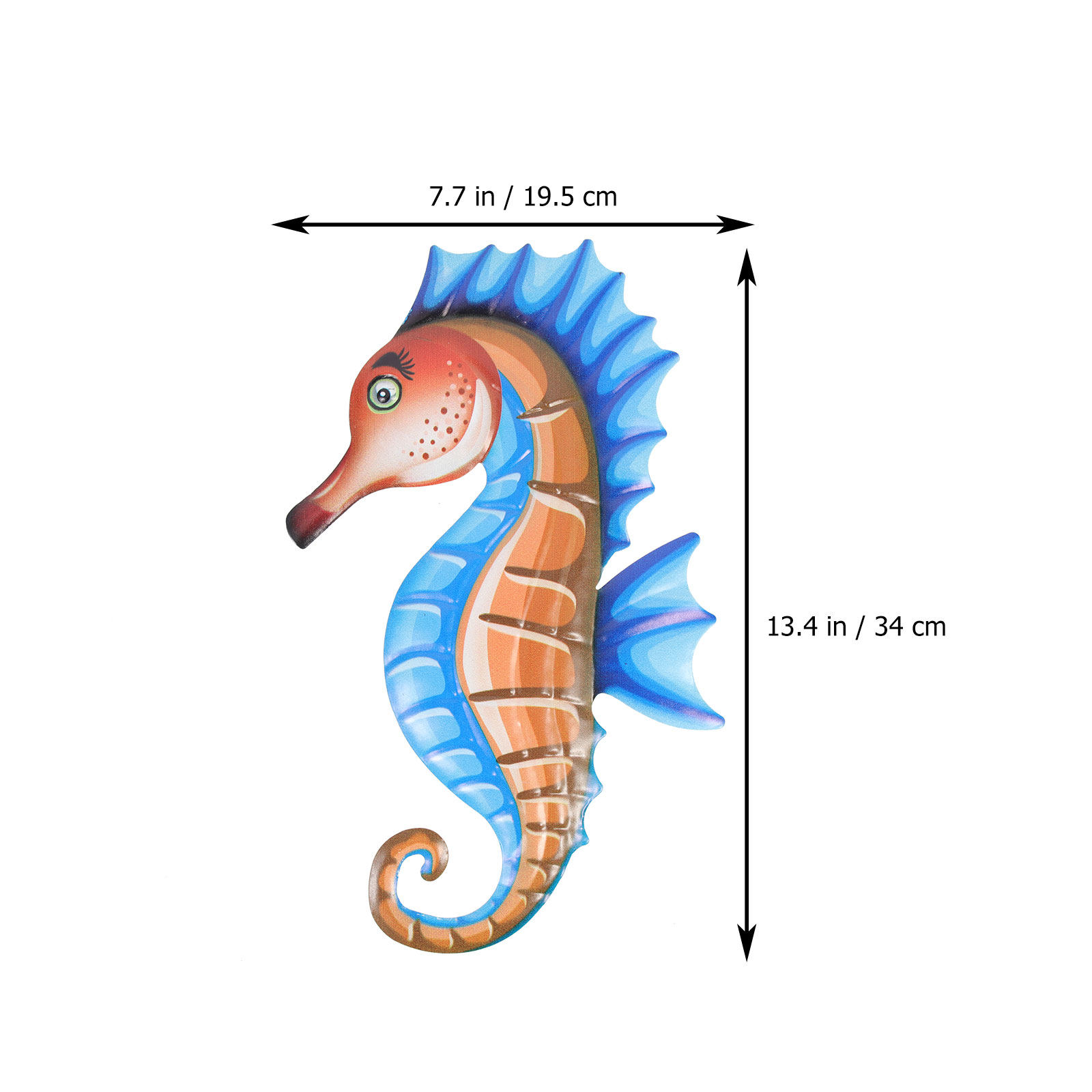 Premium Metal Sea Horse Wall H - Art Craft Horse review and price