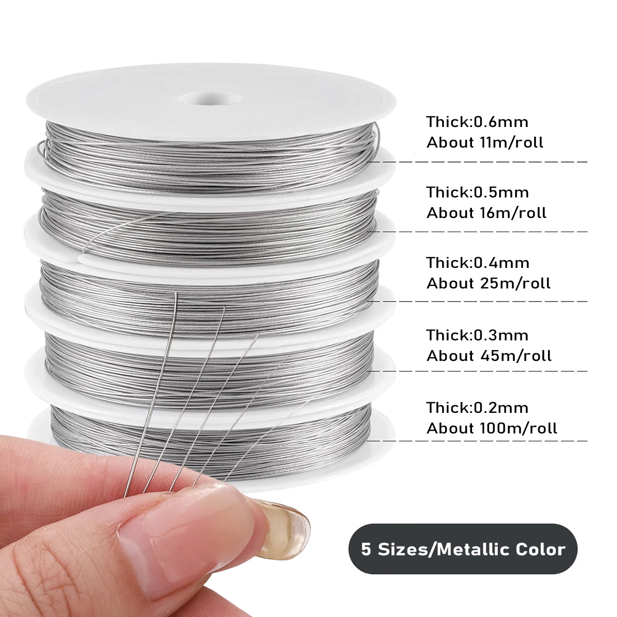 0.2-0.6mm Flexible Anti-Rust S - Art Craft Wire review and price