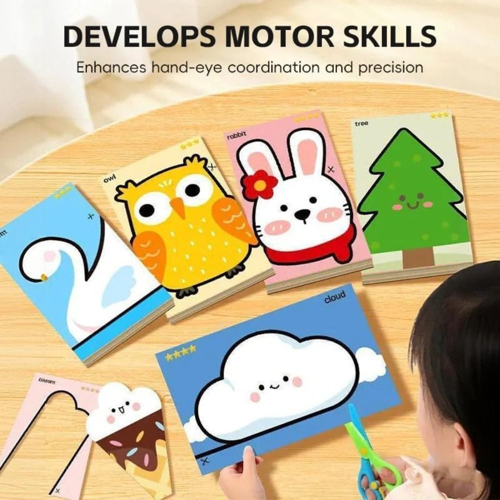 Safety Children Paper Cuttings - Art Craft For Preschool review and price