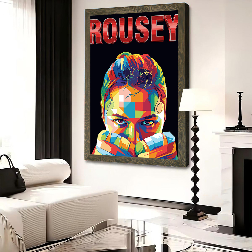 Rousey: Ronda Rousey Pop Art P - Art Craft Toys review and price