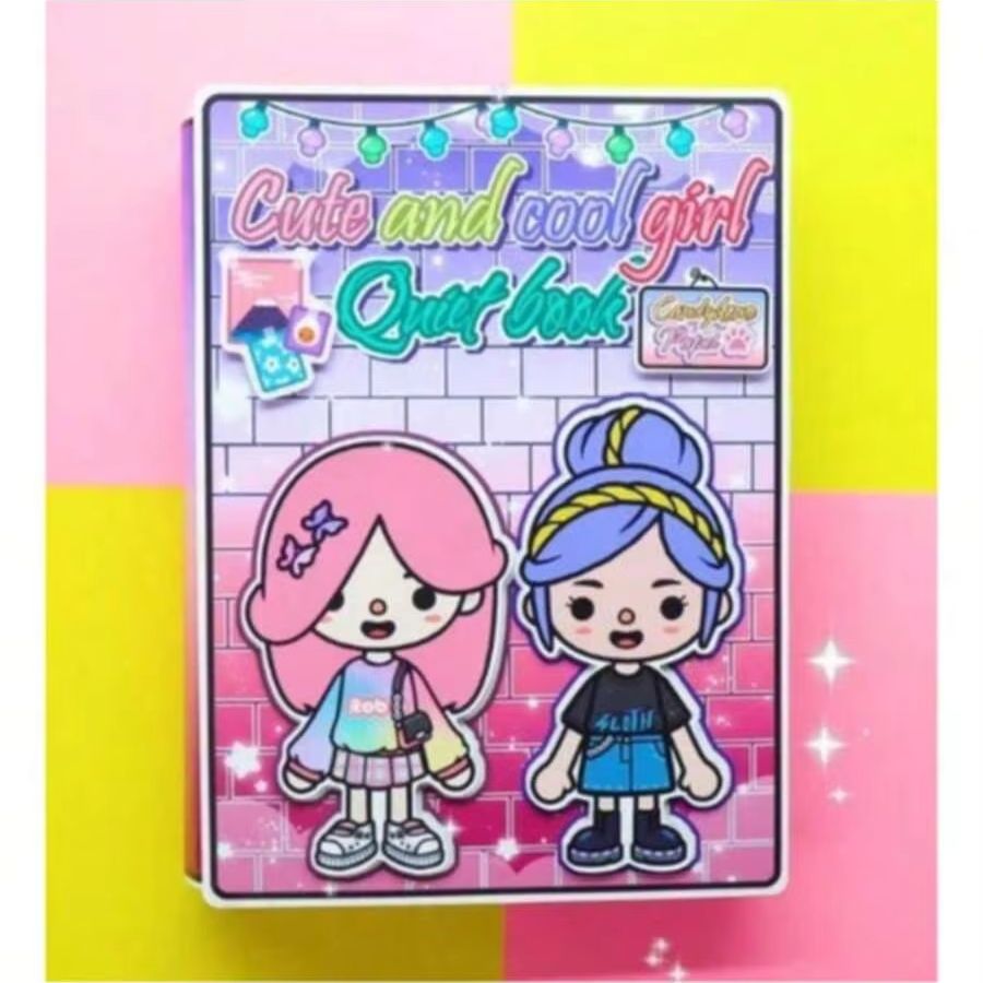 Paper Doll Theme DIY Sticker C - Art Craft For 3 Year Old review and price