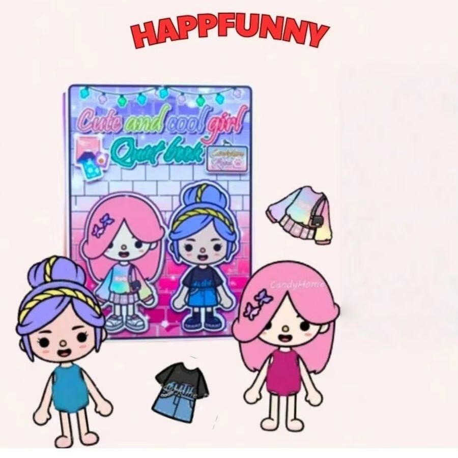 Paper Doll Theme DIY Sticker C - Art Craft For 3 Year Old review and price