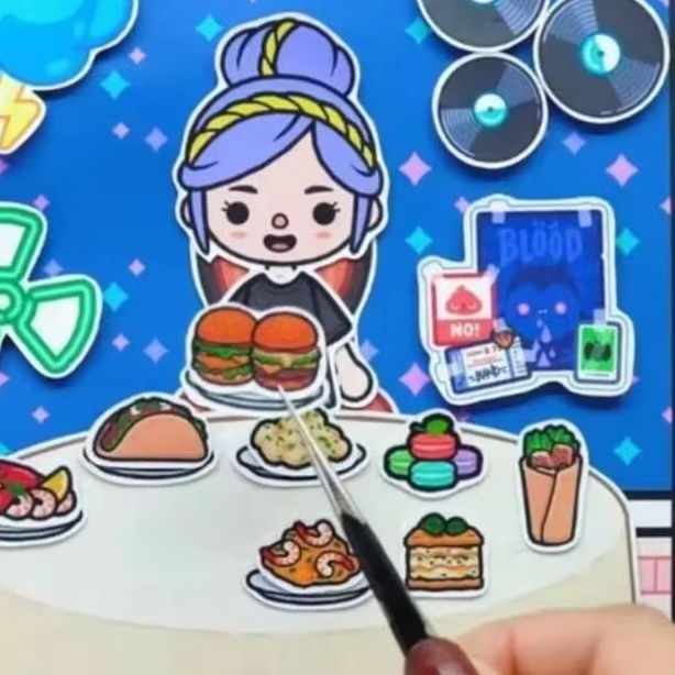Paper Doll Theme DIY Sticker C - Art Craft For 3 Year Old review and price