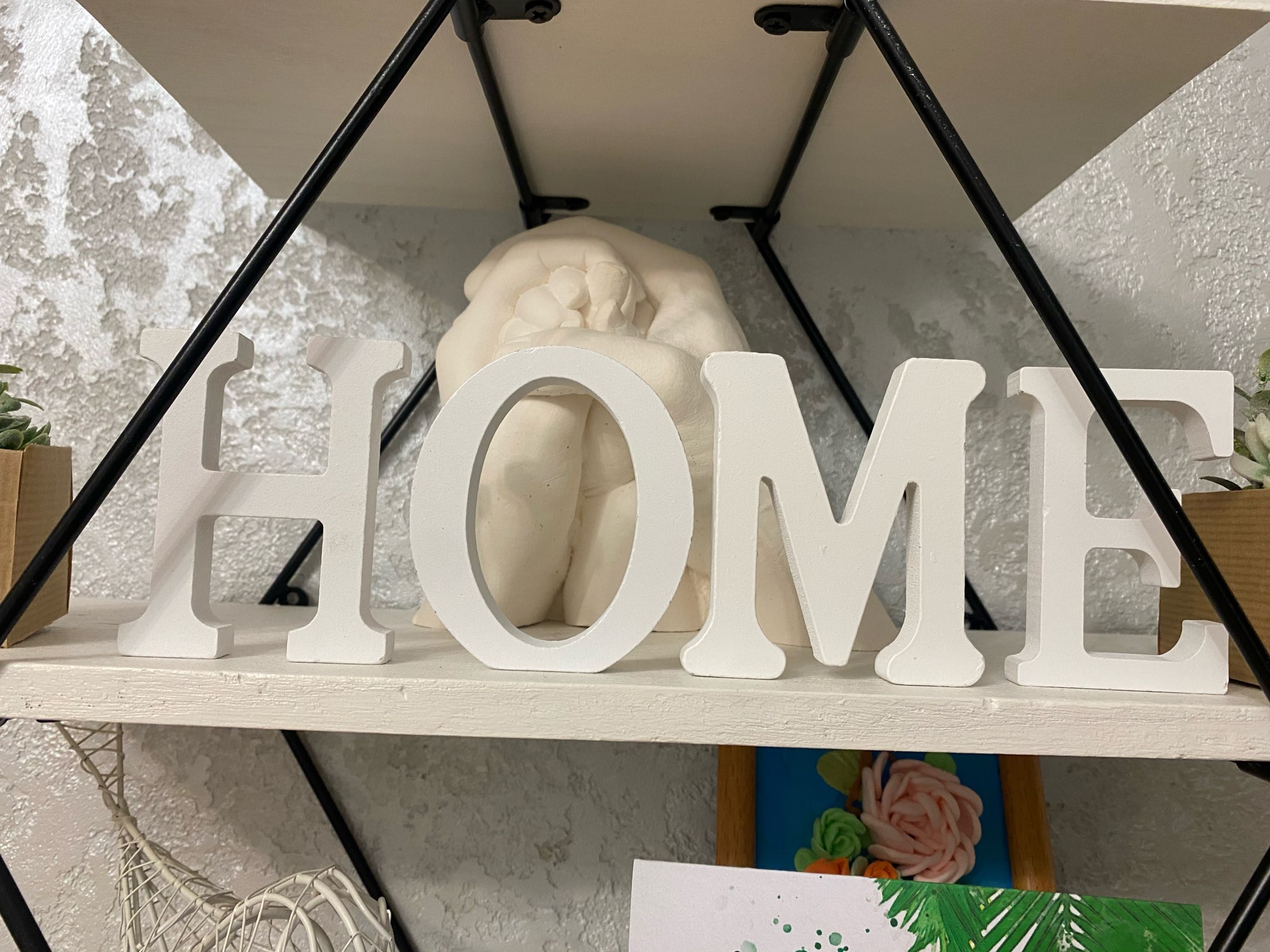1pc 8CM White Wooden Letter En - Art Craft Letter A review and price