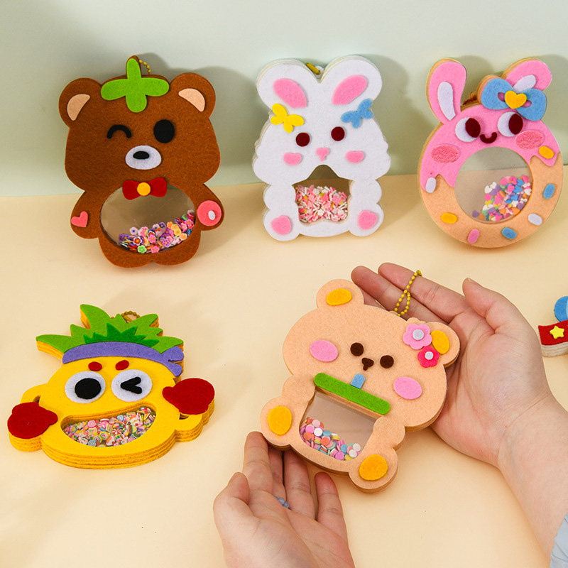 DIY Animal Shake Pendant Art C - Art Craft For 3 Year Old review and price