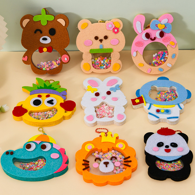 DIY Animal Shake Pendant Art C - Art Craft For 3 Year Old review and price