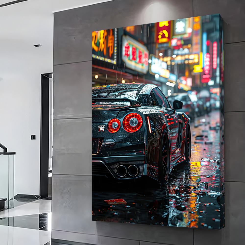 GTR R35 Street City Poster Cus - Art Craft Toys review and price