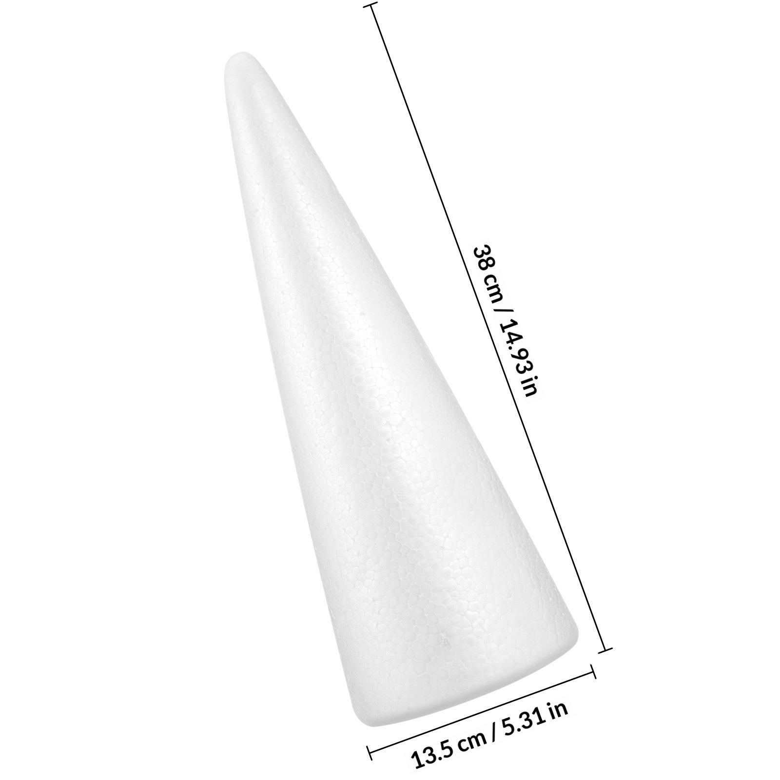 2Pcs Foam Craft Cones Christma - Art Craft For Preschool review and price