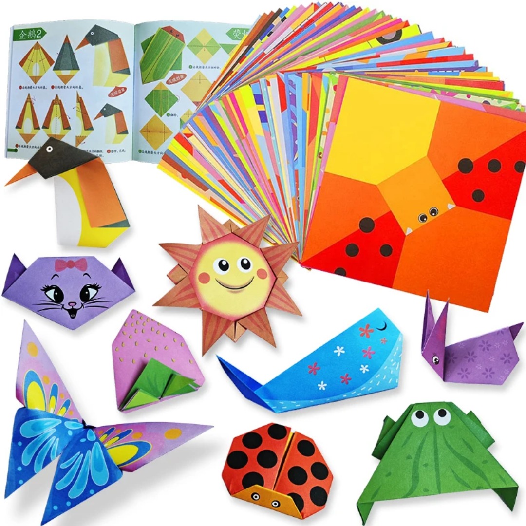 New Origami Kit 30 Sheets Orig - Art Craft For 3 Year Old review and price