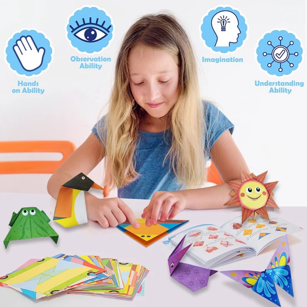 New Origami Kit 30 Sheets Orig - Art Craft For 3 Year Old review and price