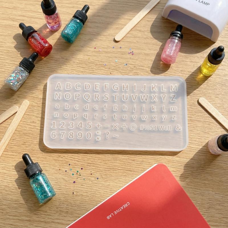 Resin Mold Transparent Mini Le - Art Craft Letter A review and price