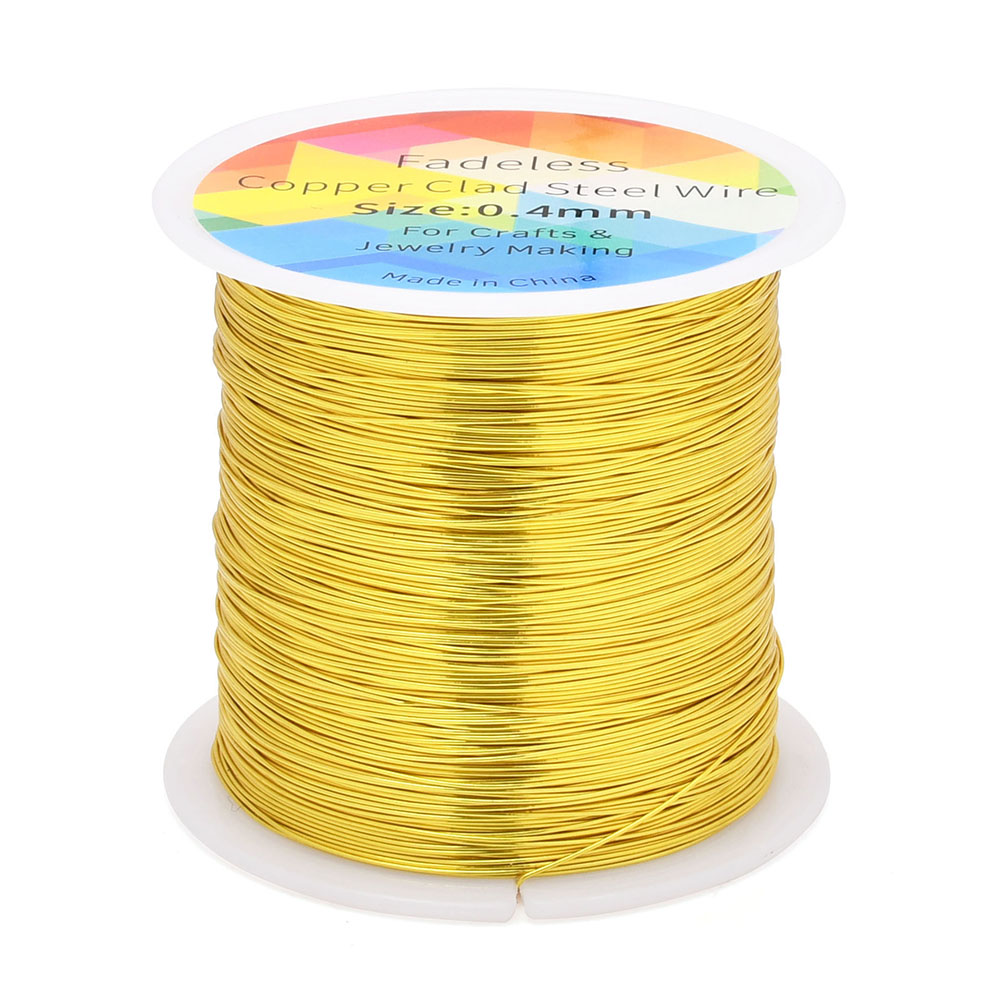 100m/328ft Fadeless Copper Cla - Art Craft Wire review and price