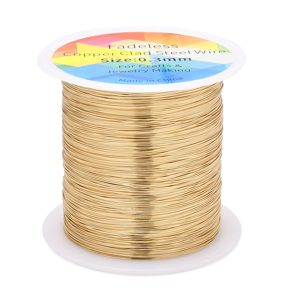 100m/328ft Fadeless Copper Cla - Art Craft Wire review and price